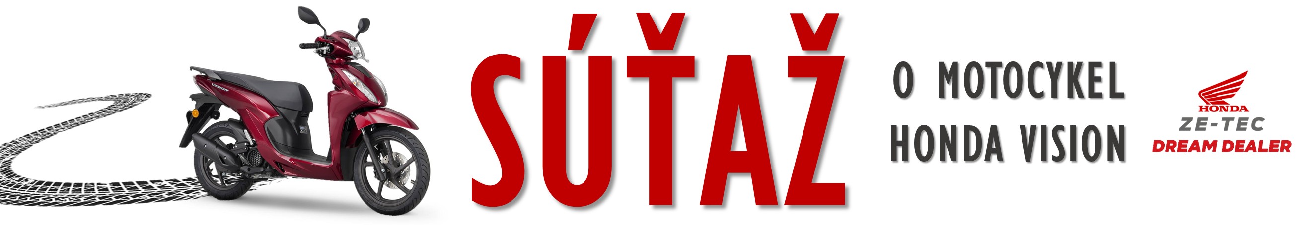 Súťaž o motocykel Vision 110