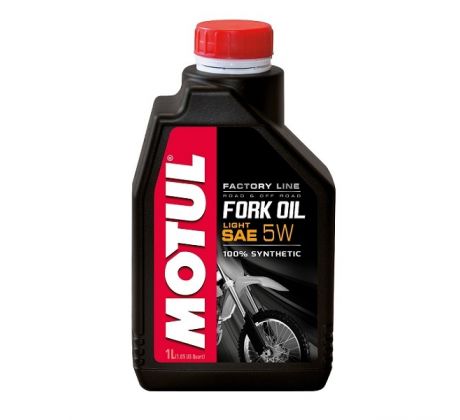 Tlmičový olej MOTUL FORK OIL Factory Line light 5W 1L