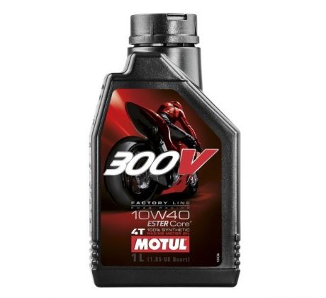 Motorový olej MOTUL 300V FACTORY LINE 10W40 4T 1L