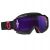 Okuliare SCOTT HUSTLE MX (čierna/fluo ružová, fialové chróm plexi s čapmi pre strhávačky)