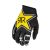 Rukavice FLY RACING LITE ROCKSTAR (čierna/biela/žltá)