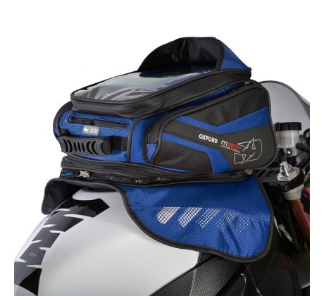 tankbag-na-motocykel-oxford-m30r-cierna-modra-objem-30-l-M006-135-mxsport