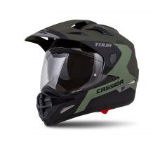 prilba-cassida-tour-1-1-spectre-zelena-army-matna-siva-cierna-plexi-s-pripravou-pre-pinlock-M140-1311-mxsport