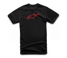 tricko-alpinestars-ageless-classic-tee-cierna-cervena-M182-473-mxsport