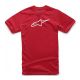 tricko-alpinestars-ageless-classic-tee-cervena-biela-M182-476-mxsport