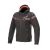 Bunda ALPINESTARS Stella Sektor 2 TECH Hoodie, dámska (čierna/červená fluo)