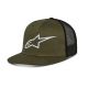 siltovka-alpinestars-corp-trucker-hat-zelena-cierna-A_M186-537-mxsport