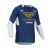 Dres FLY RACING Evolution DST. (modrá/biela/zlatá)