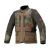 Bunda ALPINESTARS Andes Drystar, kompatibilná s TECH-AIR 5 (tmavá zelená camo/čierna/červená)