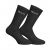 Ponožky BULA 2PK Basic Wool Sock (čierna, 2 páry v balení)