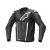 Bunda ALPINESTARS Fusion (čierna/biela/metalická sivá)