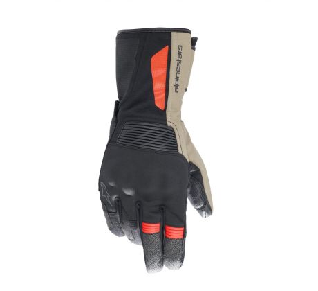 rukavice-alpinestars-denali-aerogel-drystar-2022-cierna-khaki-cervena-fluo-M120-565-mxsport