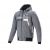 Bunda ALPINESTARS Chrome Ignition Hoodie (sivá/biela/čierna/červená)