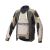 Bunda ALPINESTARS Halo Drystar (khaki/béžová/žltá fluo)