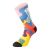 Ponožky UNDERSHIELD Funky Camo (ružová/modrá/žltá)