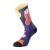 Ponožky UNDERSHIELD Funky Camo (fialová/ružová/žltá)