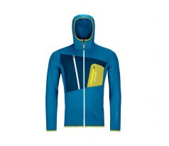 panska-mikina-ortovox-fleece-grid-hoody-heritage-blue-87211HB-mxsport