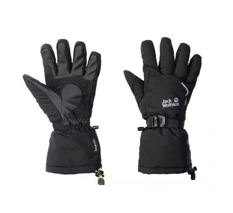 panske-rukavice-jack-wolfskin-texapore-big-white-glove-black-1907802B-mxsport