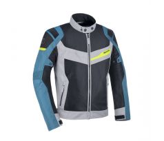 bunda-oxford-dakar-d2d-air-strieborna-modra-fluo-M100-713-mxsport