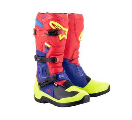 topanky-alpinestars-tech-3-cervena-modra-zlta-fluo-cierna-M130-495-mxsport