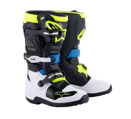 topanky-alpinestars-tech-7-s-detske-cierna-biela-zlta-fluo-modra-M132-26-mxsport