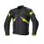 Bunda ALPINESTARS GP Plus R Rideknit, kompatibilná s Tech-Air 5 (čierna/žltá fluo)