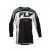 Dres FLY RACING Lite (čierna/biela/sivá)