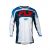 Dres FLY RACING Lite (červená/biela/modrá)