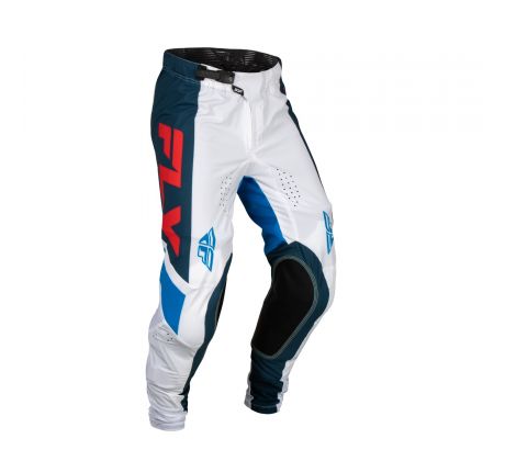 Nohavice FLY RACING Lite (červená/biela/modrá)