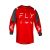 Dres FLY RACING F-16 (červená/sivá/biela)