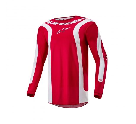 Dres ALPINESTARS Fluid Lurv (červená/biela)