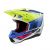 Prilba ALPINESTARS S-M5 Sail (žltá fluo/modrá/strieborná)