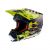 Prilba ALPINESTARS S-M5 Rash (tmavá modrá/žltá fluo)