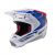 Prilba ALPINESTARS S-M5, kolekcia HONDA (biela/modrá/červená)
