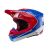 Prilba ALPINESTARS S-M10 Aeon (červená fluo/modrá)