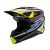 Prilba ALPINESTARS S-M3 Wurx, detská 2025 (čierna/žltá fluo/modrá/červená)