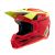 Prilba ALPINESTARS S-M3 Fray, detská 2025 (červená/žltá fluo/čierna)