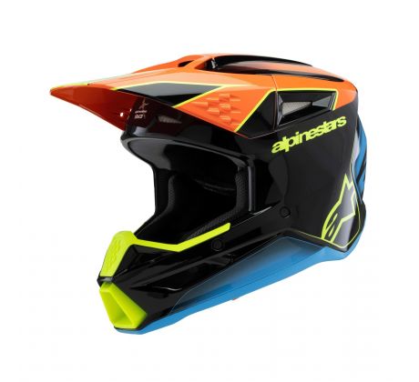 prilba-alpinestars-s-m3-fray-detska-2025-cierna-oranzova-fluo-zlta-fluo-tyrkysova-M141-149-mxsport
