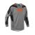 Dres FLY RACING Kinetic Sym 2025 (sivá/oranžová/čierna)