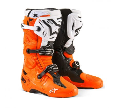 topanky-alpinestars-tech-10-enduro-2025-oranzova-fluo-cierna-biela-M130-590-mxsport