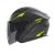 Prilba NOX N130 Myst (čierna matná/žltá fluo)
