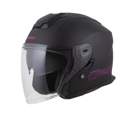 prilba-cassida-jet-tech-2-0-solid-2025-cierna-matna-ruzova-M140-2592-mxsport