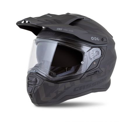 prilba-cassida-road-runner-technix-cierna-matna-cierna-siva-cierny-matny-silt-plexi-s-pripravou-pre-pinlock-M140-1991-mxsport
