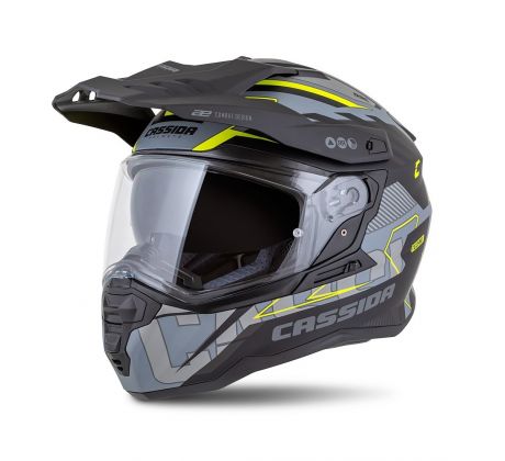 prilba-cassida-road-runner-technix-siva-matna-cierna-zlta-fluo-cierny-matny-silt-plexi-s-pripravou-pre-pinlock-M140-1996-mxsport