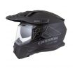 prilba-cassida-road-runner-dual-cierna-matna-tmava-siva-cierny-matny-silt-plexi-s-pripravou-pre-pinlock-M140-2066-mxsport