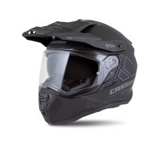 prilba-cassida-road-runner-dual-cierna-matna-tmava-siva-cierny-matny-silt-plexi-s-pripravou-pre-pinlock-M140-2066-mxsport