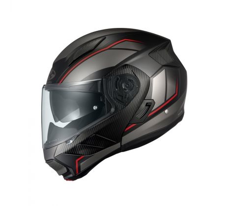 Prilba KABUTO RYUKI Energy (čierna/sivá)