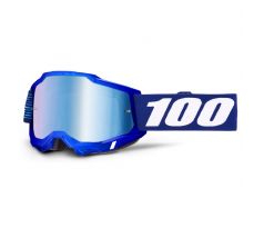 Okuliare 100% Accuri 2 (modrá/biela, modré plexi)