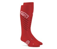 ponozky-100-hi-side-mx-cervena-M168-227-mxsport