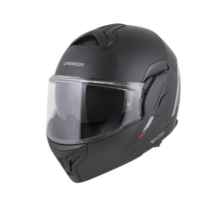 prilba-multiflip-solid-cassida-cierna-matna-cervena-seda-M140-2612-mxsport